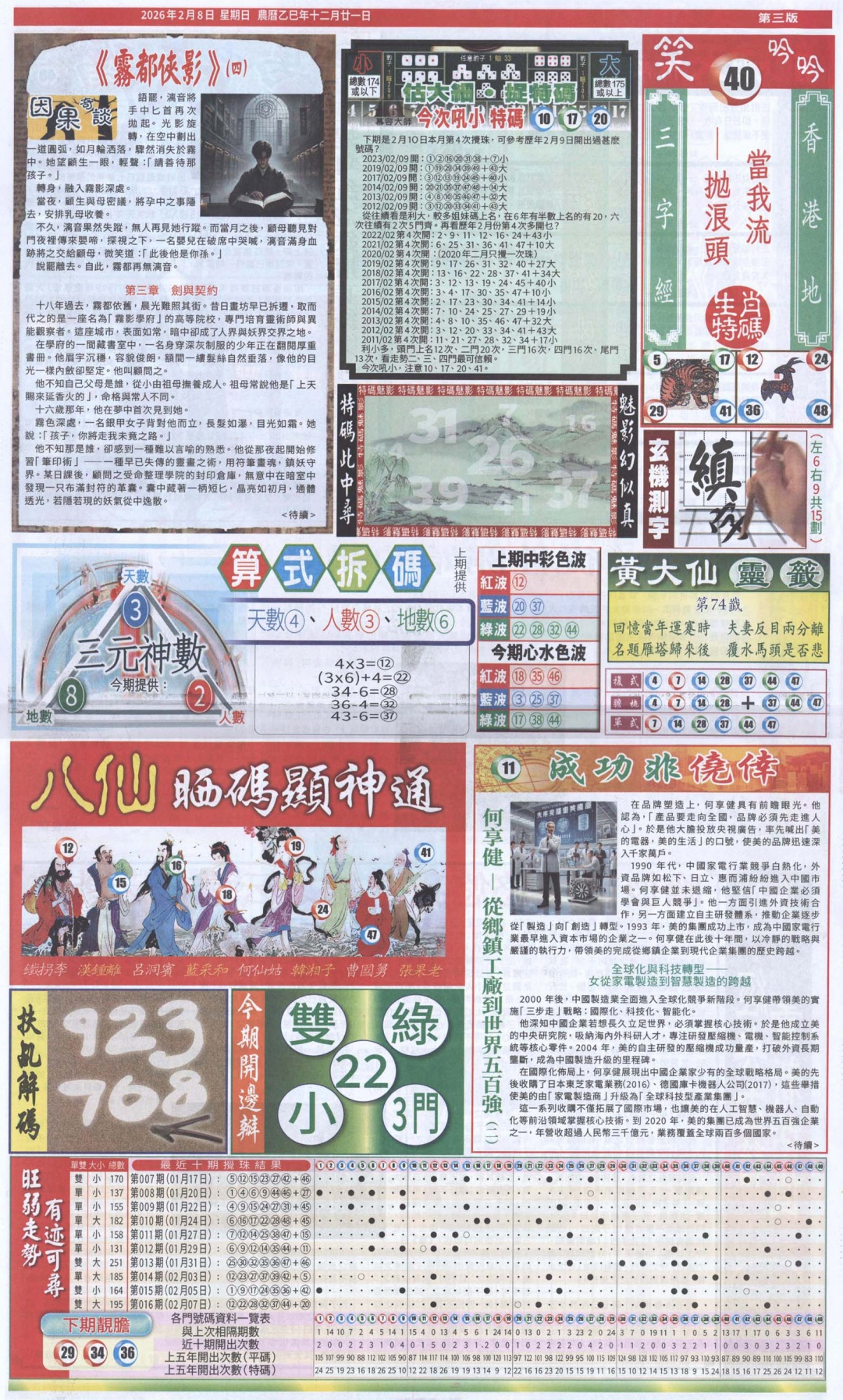 017期新报跑狗-1(正面)[图]