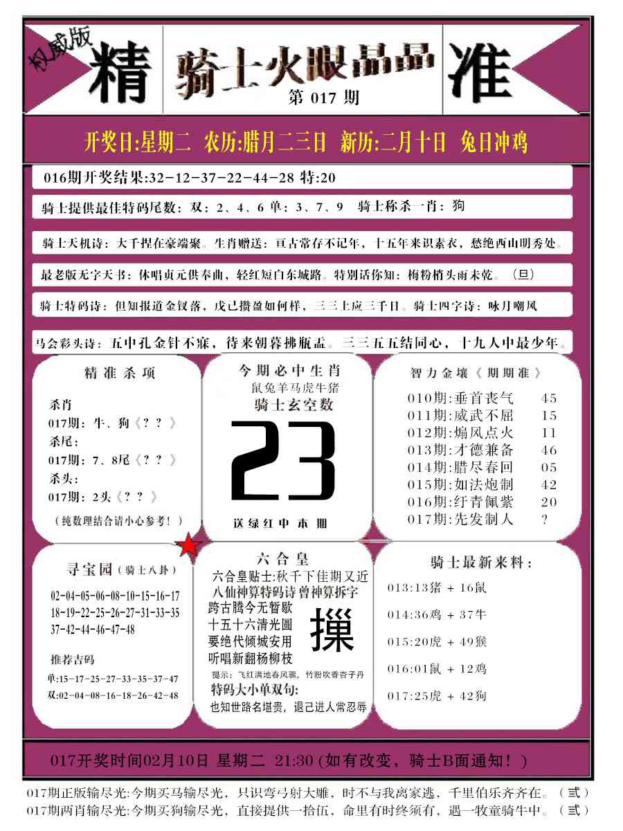 017期骑士火眼晶晶b[图]