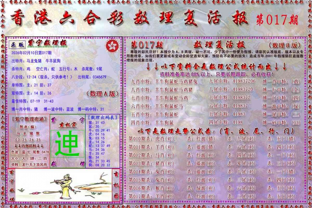 017期数理复活报[图]